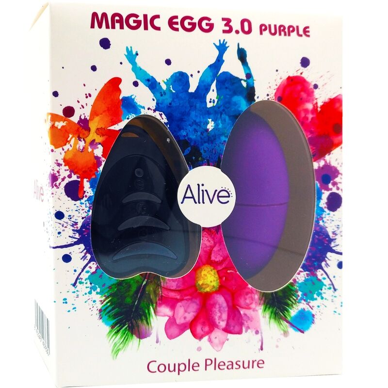 Alive - magic egg 3.0 uovo vibrante telecomando viola-1