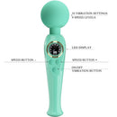Pretty love - vibratore a bacchetta verde skyler-6