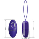 Pretty love - telecomando selkie youth mini uovo vibrante violetto-4