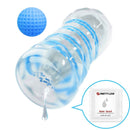 Pretty love - piccolo masturbatore con spirali blu-1