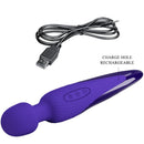 Pretty love - vibratore antony youth wand violetto effetto calore-4