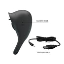 Pretty love - anello vibrante per pene con lingua nera-7