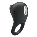 Pretty love - anello vibrante per pene con lingua nera-1