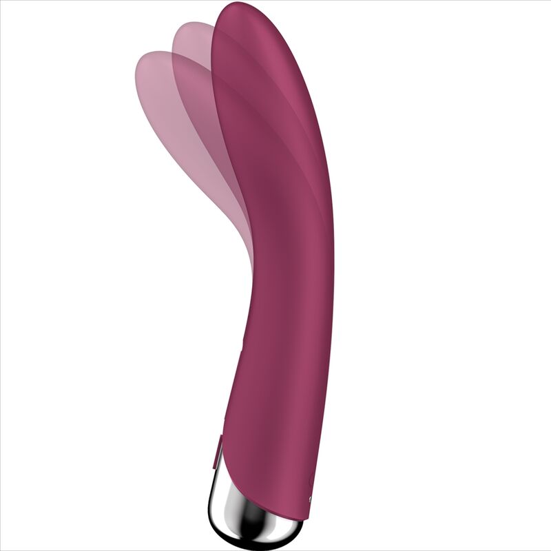 Satisfyer - spinning vibe 1 vibratore g-spot rotator rosso-4