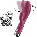 Satisfyer - spinning rabbit 1 clitoride e stimolazione del punto g rosso-5