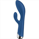 Satisfyer - spinning rabbit 1 stimolazione clitoride e punto g blu-2