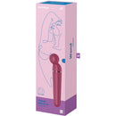 Satisfyer - massaggiatore vibratore planet wand-er berry-5