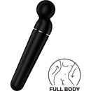 Satisfyer - massaggiatore vibratore planet wand-er nero-4