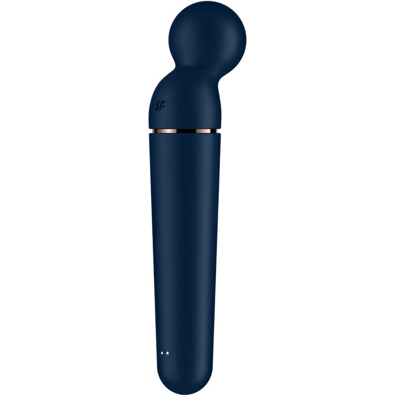 Satisfyer - massaggiatore vibratore planet wand-er blu-2