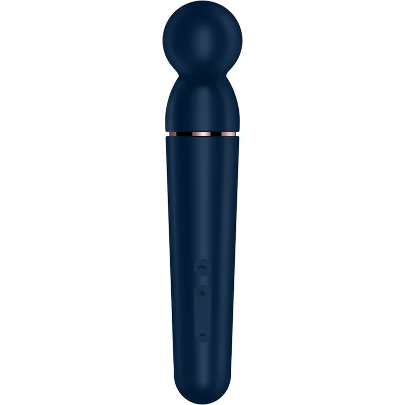 Satisfyer - massaggiatore vibratore planet wand-er blu