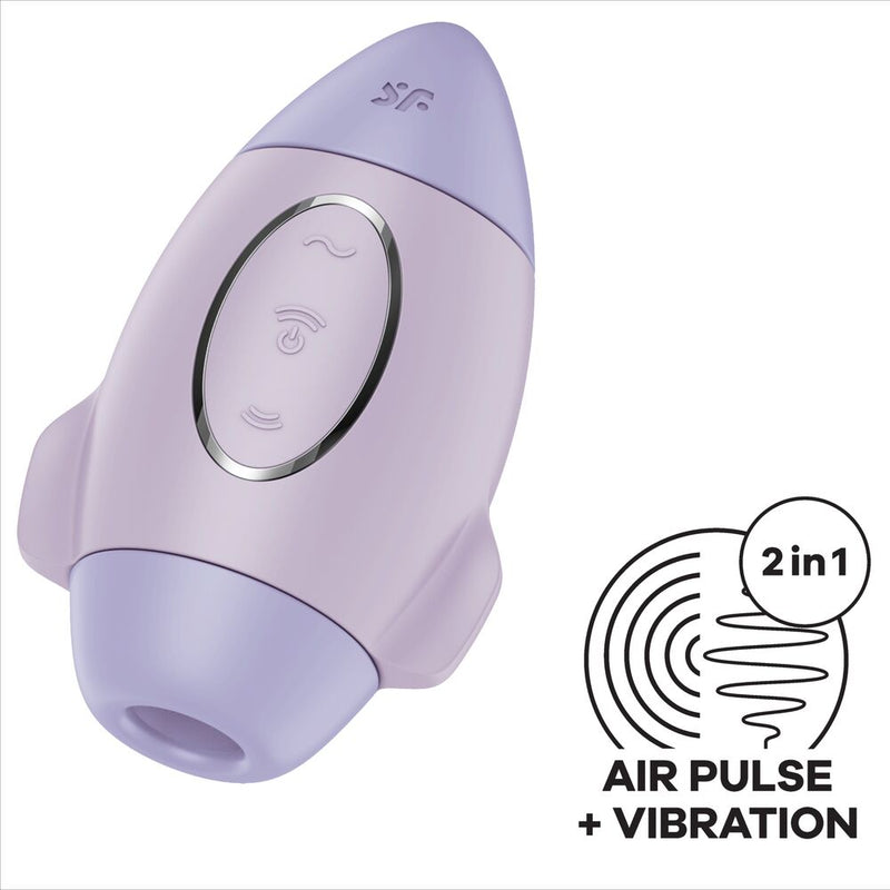 Satisfyer - mission control lilla piccolo vibratore a doppio impulso-3