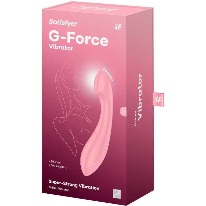 Satisfyer - g-force stimolatore vibratore g-spot rosa-5