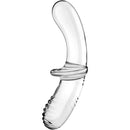 Satisfyer - dildo doppio cristallo trasparente