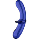 Satisfyer - dildo doppio cristallo blu