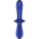 Satisfyer - dildo doppio cristallo blu-2