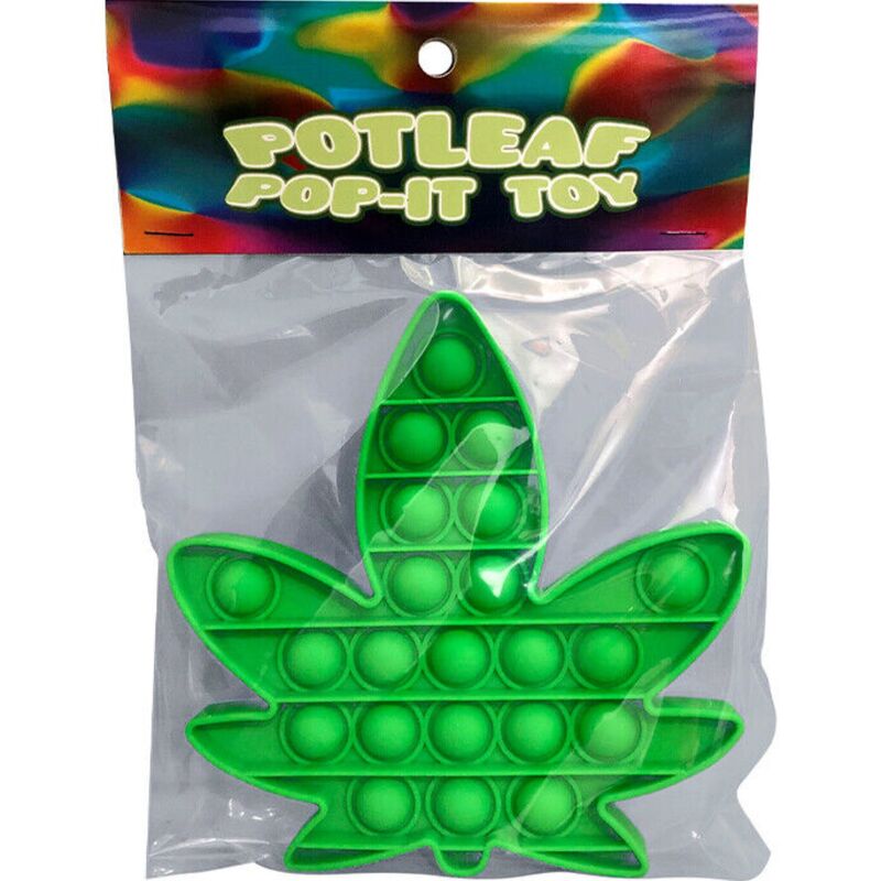 Kheper games - marijuana giocattolo pop-it potleaf
