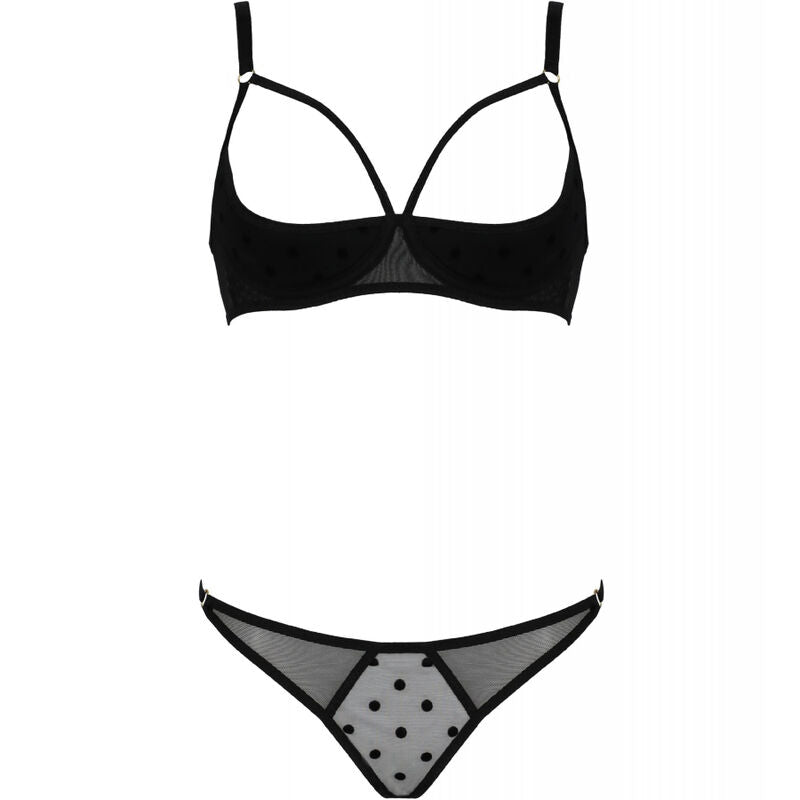 Passion - marina set due pezzi nero l/xl-2