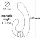 Shunga - massaggiatore intimo miyo viola-4