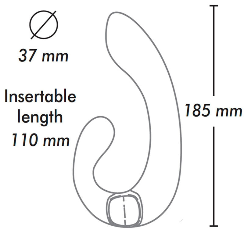 Shunga - massaggiatore intimo miyo viola-4