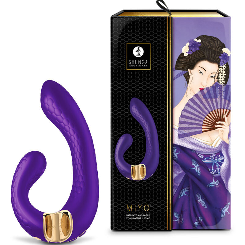 Shunga - massaggiatore intimo miyo viola-2