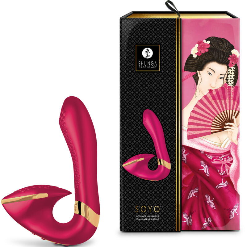 Shunga - massaggiatore intimo soyo fucsia-2