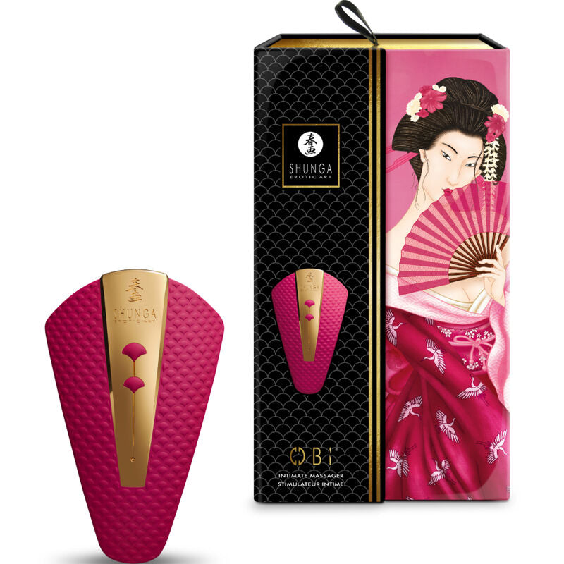 Shunga - massaggiatore intimo obi fucsia-3