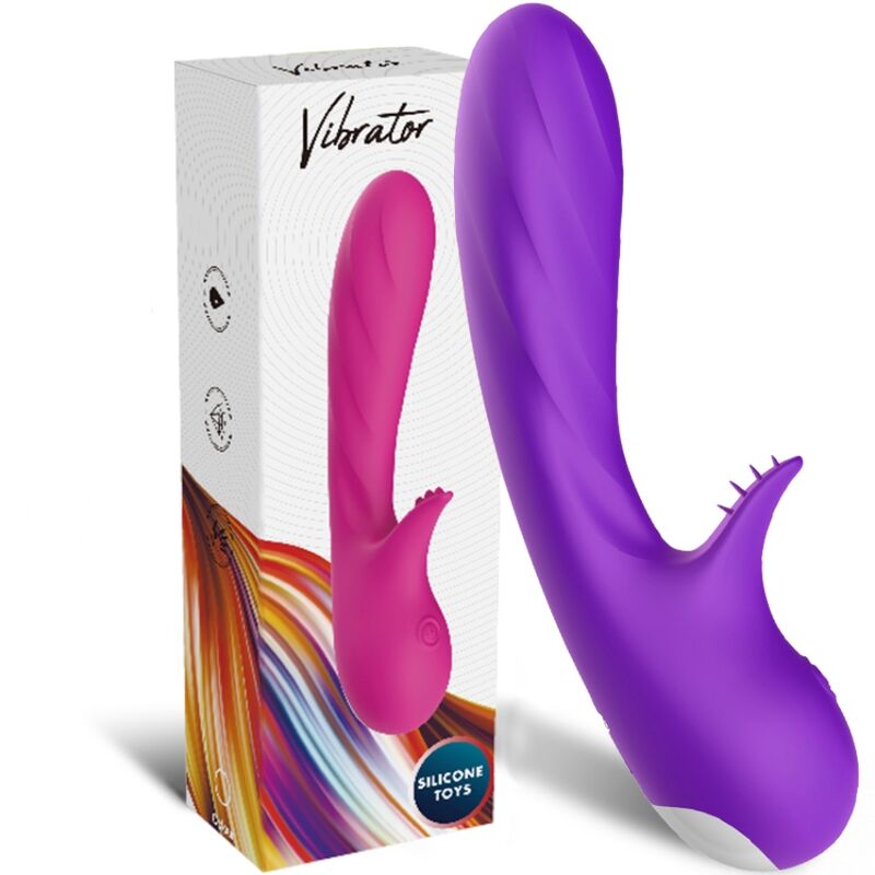 Armony - vibratore romance con stimolatore viola