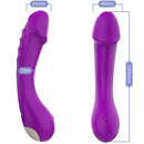 Armony - dildo vibratore g-spot in silicone viola-1