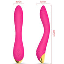 Armony - vibratore flamingo multiposizione fucsia-1
