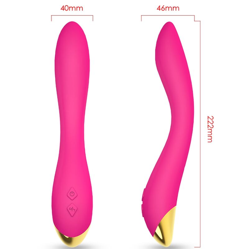 Armony - vibratore flamingo multiposizione fucsia-1