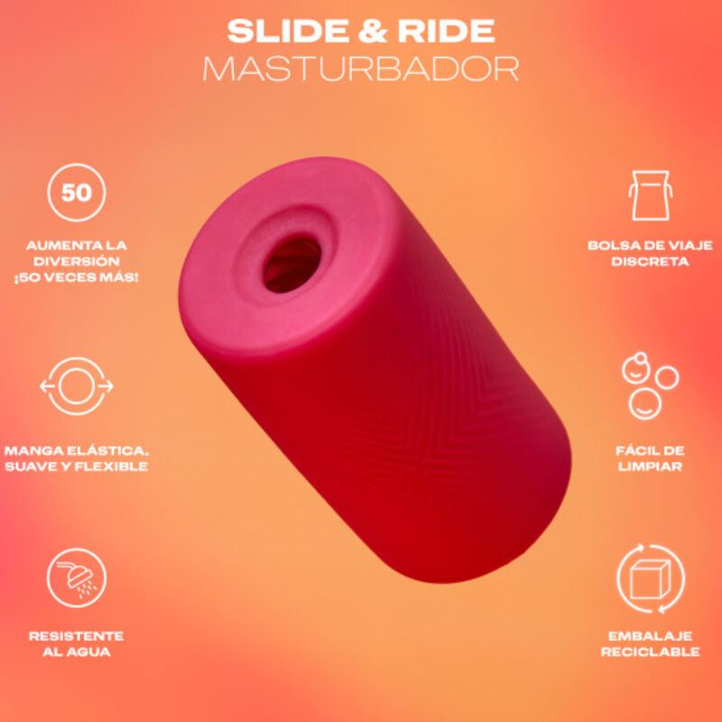 Durex toy - masturbador slide & ride-1