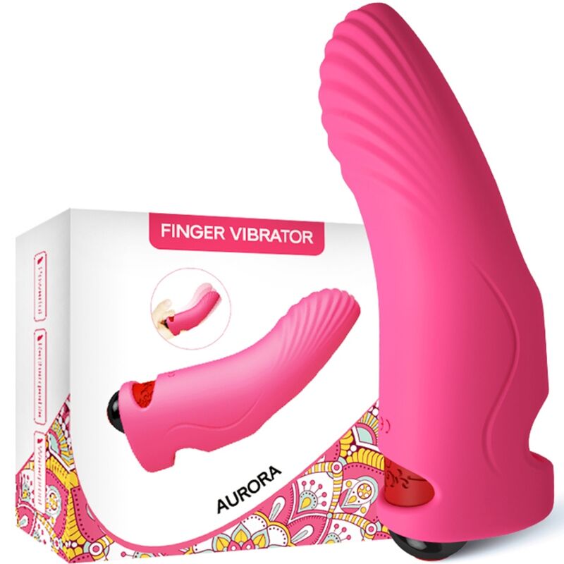 Armony - aurora vibrador dedal fucsia