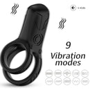 Armony - doble anillo vibrador negro-1