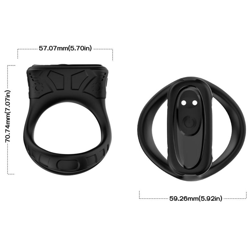 Armony - anillo vibrador & multiposición negro-3
