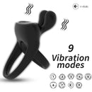 Armony - anillo vibrador rabbit negro-1