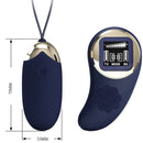 Pretty love - telecomando uovo vibrante mina blu-2