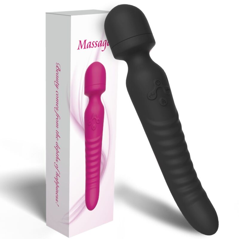 Armony - mission masajeador & vibrador efecto calor negro