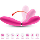 Armony - y-wand masajeador & vibrador cabeza doble fucsia-1
