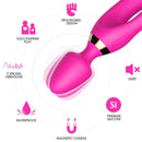 Armony - masajeador & vibrador rabbit fucsia-1