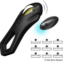 Armony - roadster anillo vibrador doble control remoto negro-1