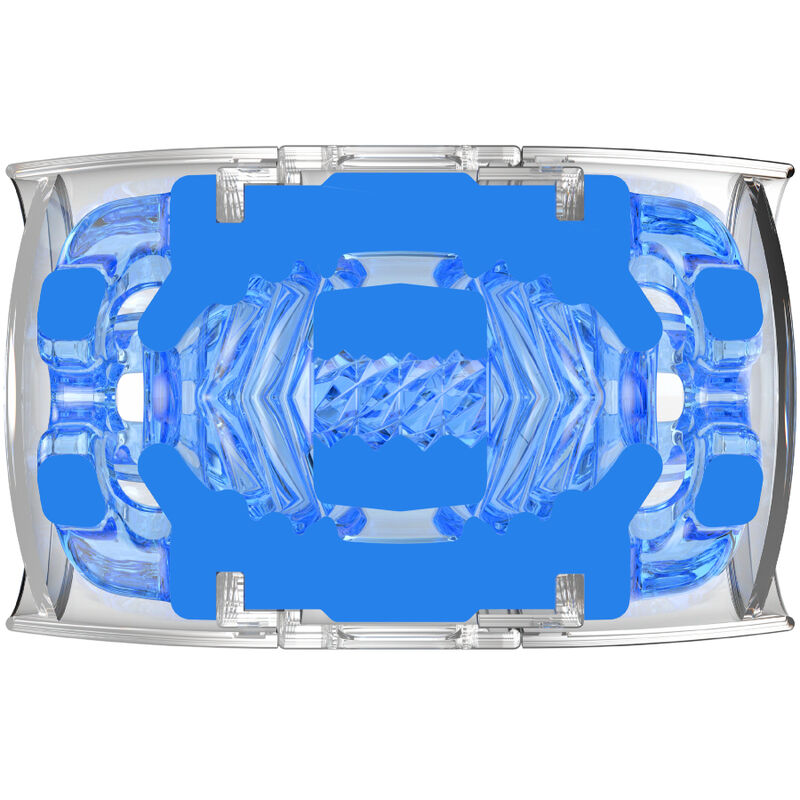 Fleshlight - masturbatore quickshot turbo blu ghiaccio-5