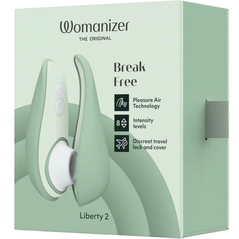 Womanizer - liberty 2 stimolatore clitoride & ventosa verde chiaro-6