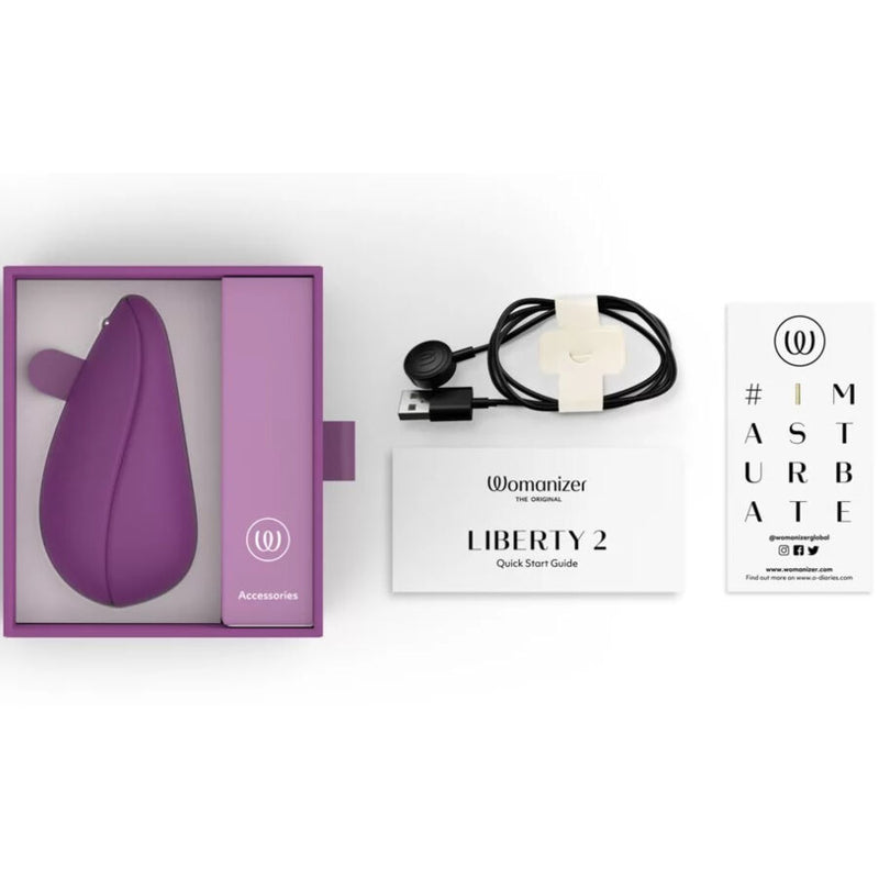 Womanizer - liberty 2 stimolatore clitoride & ventosa viola-5