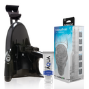Fleshlight - go masturbador torque ice + lancio universale + lubrificante di qualitÀ aqua 50 ml