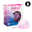 Iriscup coppetta mestruale grande rosa-1