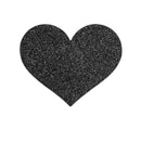 Bijoux pezoneras flash corazón negro-2