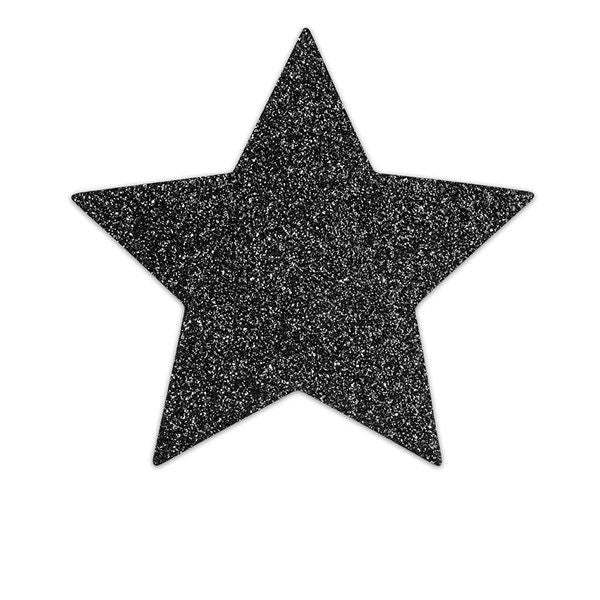 Bijoux pezoneras flash estrella negra-2
