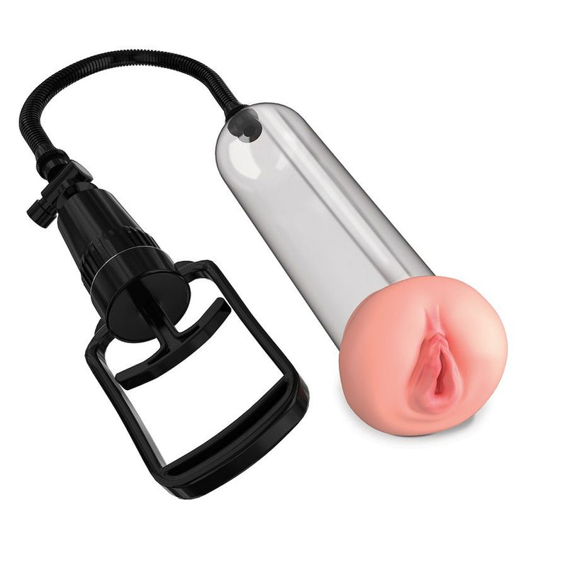 Pump worx bomba de ereccion con vagina para principiantes-0