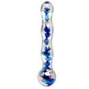 Massaggiatore in vetro soffiato a mano numero 8 icicles-0