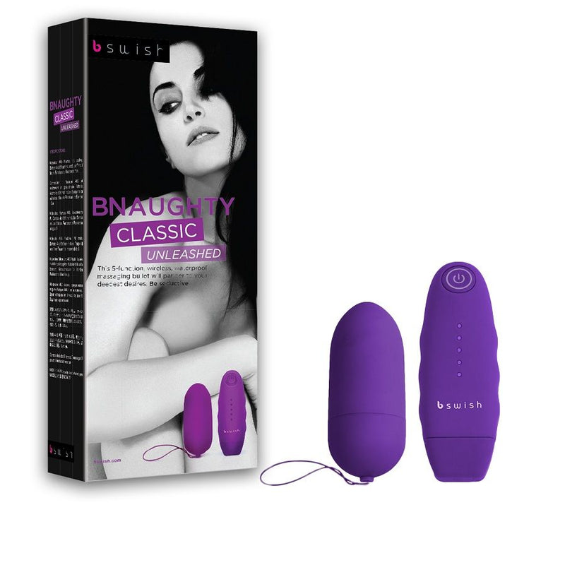 Bnaughty unleashed classic lila control remoto-2